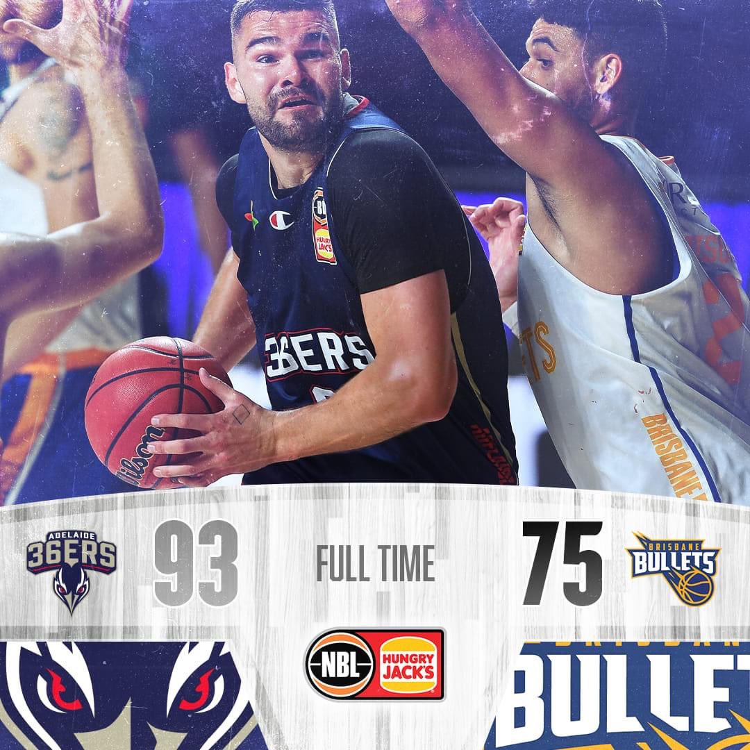 It’s only the <a href="/NBL/">NBL</a> pre-season... but after 279 day it’s great to be back with <a href="/Adelaide36ers/">Adelaide 36ers</a> fans in the house. 

#WeAreSixers #NBL21