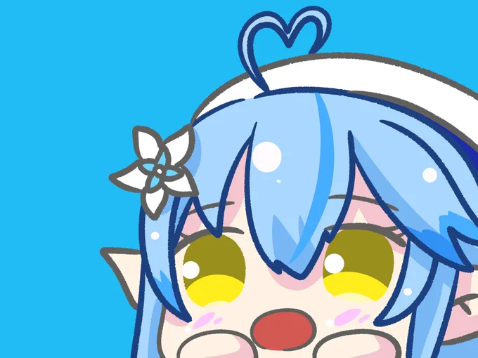 ちらっ。
#らみあ〜と 
#ししらーと 
#絵まる 
#ねねアルバム 