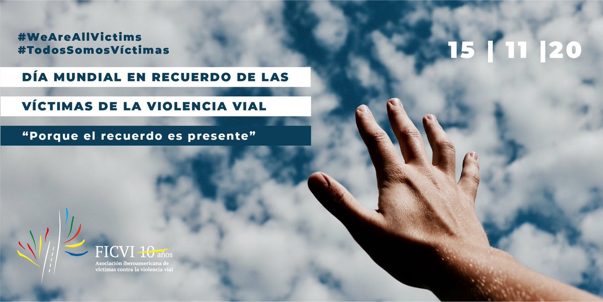 carocernaf's tweet photo. Por quienes ya no están, es que seguimos trabajando incansablemente por una sociedad más justa, pero también más consciente y empática.
Este Día Mundial en Recuerdo de las Víctimas de #SiniestrosViales, les sentimos más cerca que nunca.
#Tesientocerca
@FundacionEmilia https://t.co/3Qok7lZfNt