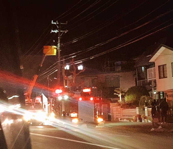 火事 北海道函館市港町１丁目で火災 函館新聞近くに消防車が集結している 現地の画像や動画まとめ まとめダネ