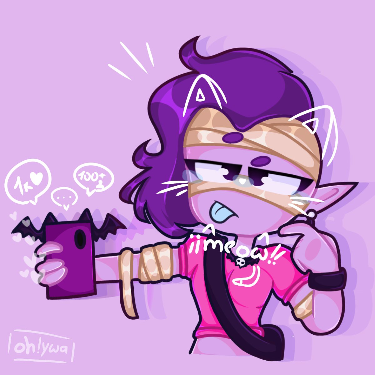 ohywa1's tweet photo. 💕🖤✨
#brawlstars #brawlstarsart 
#brawlstarsemz #emz 
#brawlstars_emz https://t.co/PlpzokXxTW