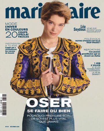 Sentir Taurino on X: TAURINA PORTADA DE MARIE CLAIRE EN FRANCIA