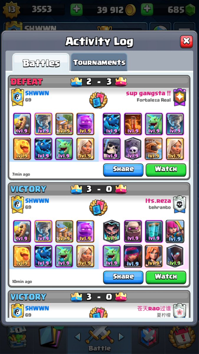 ShawnKit's tweet photo. Had to rejoin this challenge twice 🙈 I'm really bad at this but we still get it done so yeah 😂

( Swipe for the deck 👉 )

#clashroyale #qwertylaoo #toxic #egolem https://t.co/taeBvJdIFT