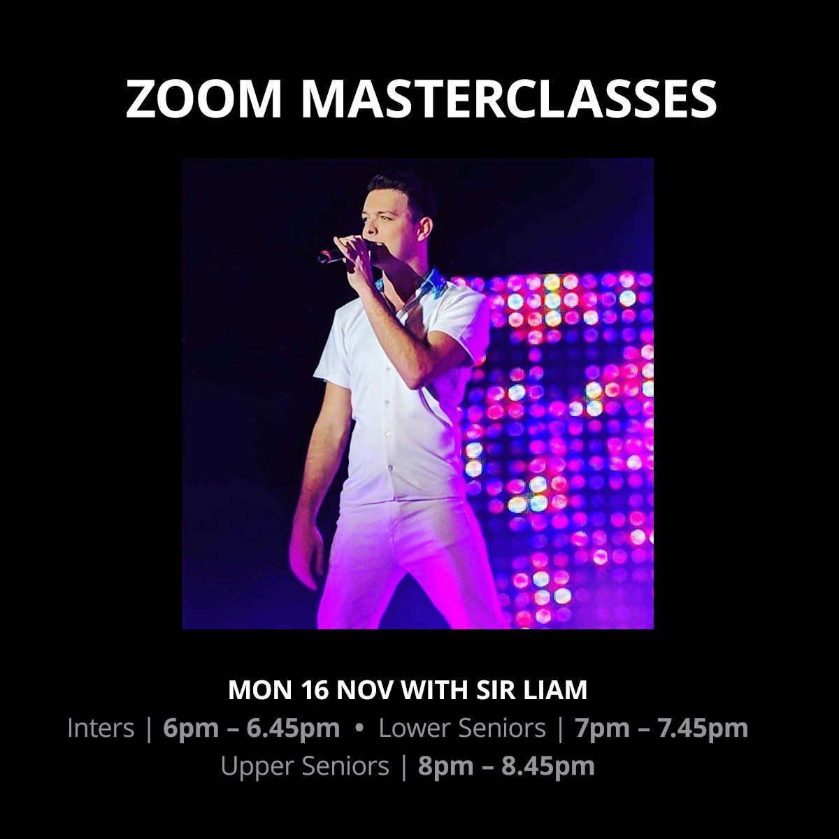 FreemanDance's tweet photo. Excited to announce the INCREDIBLE sir Liam will be delivering this Monday’s FD Senior / Inter Zoom Masterclasses! 🌟💫✨ Email freemandance@aol.com to book your place! #FreemanDance https://t.co/IAZUj2eO2l