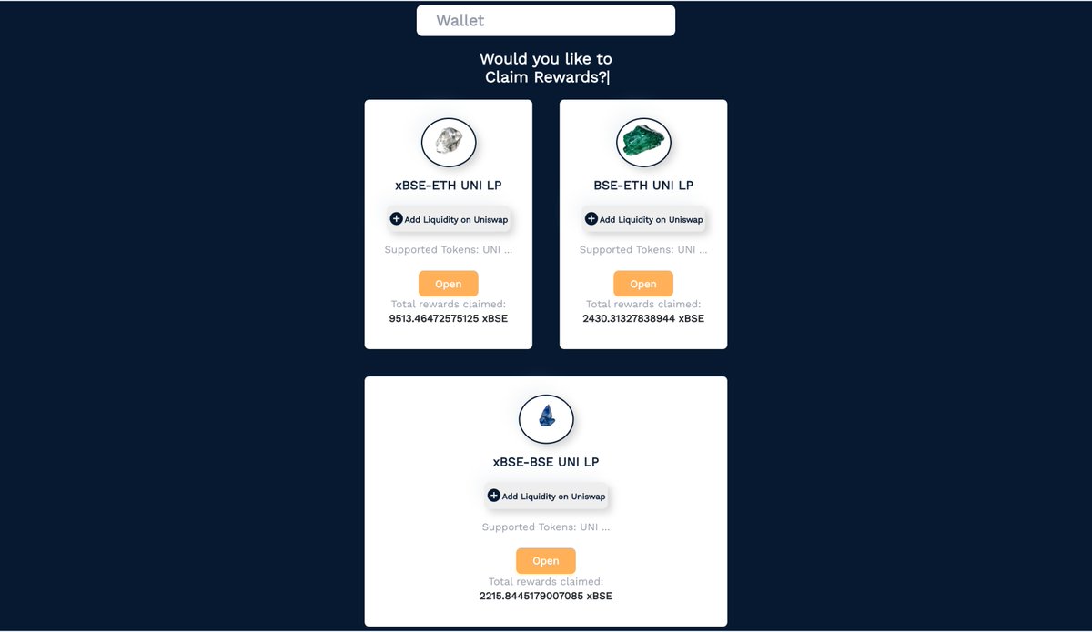 BuySell_Network's tweet photo. 🙂We just made some touches on the $xBSE farming portal. We hope you love.

🔥We hope you continue to enjoy your farming. Remember, $xBSE is your utility token that's to be used to bid in the upcoming auction and also to be used to trade in the #NFT.🚀

👉 https://t.co/11pgXwiTxu https://t.co/ppQ0K1XoAD