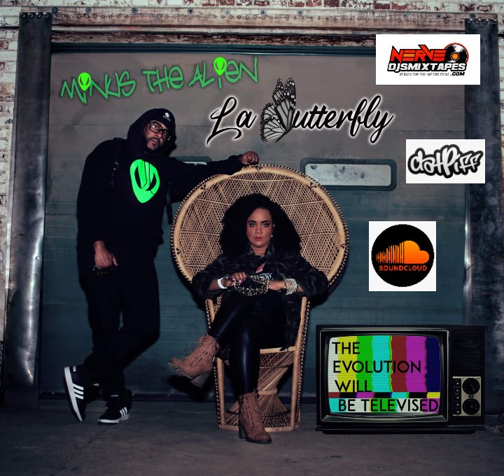 Minusthealien's tweet photo. 👽🦋 Minus The Alien & La Butterfly "The Evolution Will Be Televised" Streaming now @ https://t.co/msXa055uWE https://t.co/fTolGJ0jIE @minusthealien @labutterfly611 #minusthealien #labutterfly #theevolutionwillbetelevised #hiphopmusic #aliennation #aliennationrecords #mixtapes https://t.co/61QH2zMa3f