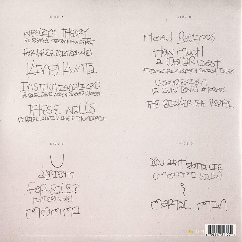  THREAD : L’histoire de la Cover de "To Pimp a Butterfly", troisième album studio de Kendrick Lamar.