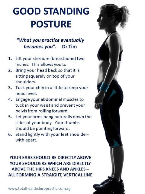 3. Good posture uncurl urself I Know u look like a shrimp rn.... having good posture improves ur core/back/shoulder muscles, and also makes ur body look better bc the angles are more flattering! It can be hard rn bc of distance learning etc, but here are some tips :]