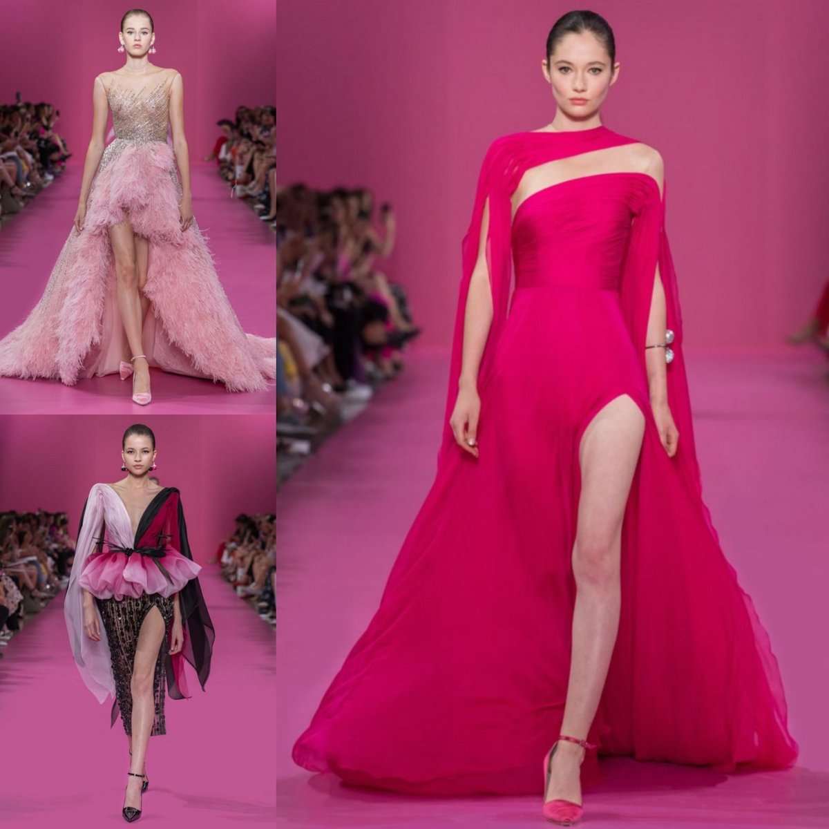 NuriaSanchez01's tweet photo. .@GeorgesHobeika Haute Couture Fall-Winter 2019/20 collection #GeorgesHobeika #birdsofparadise https://t.co/PS2mEVJQ5I