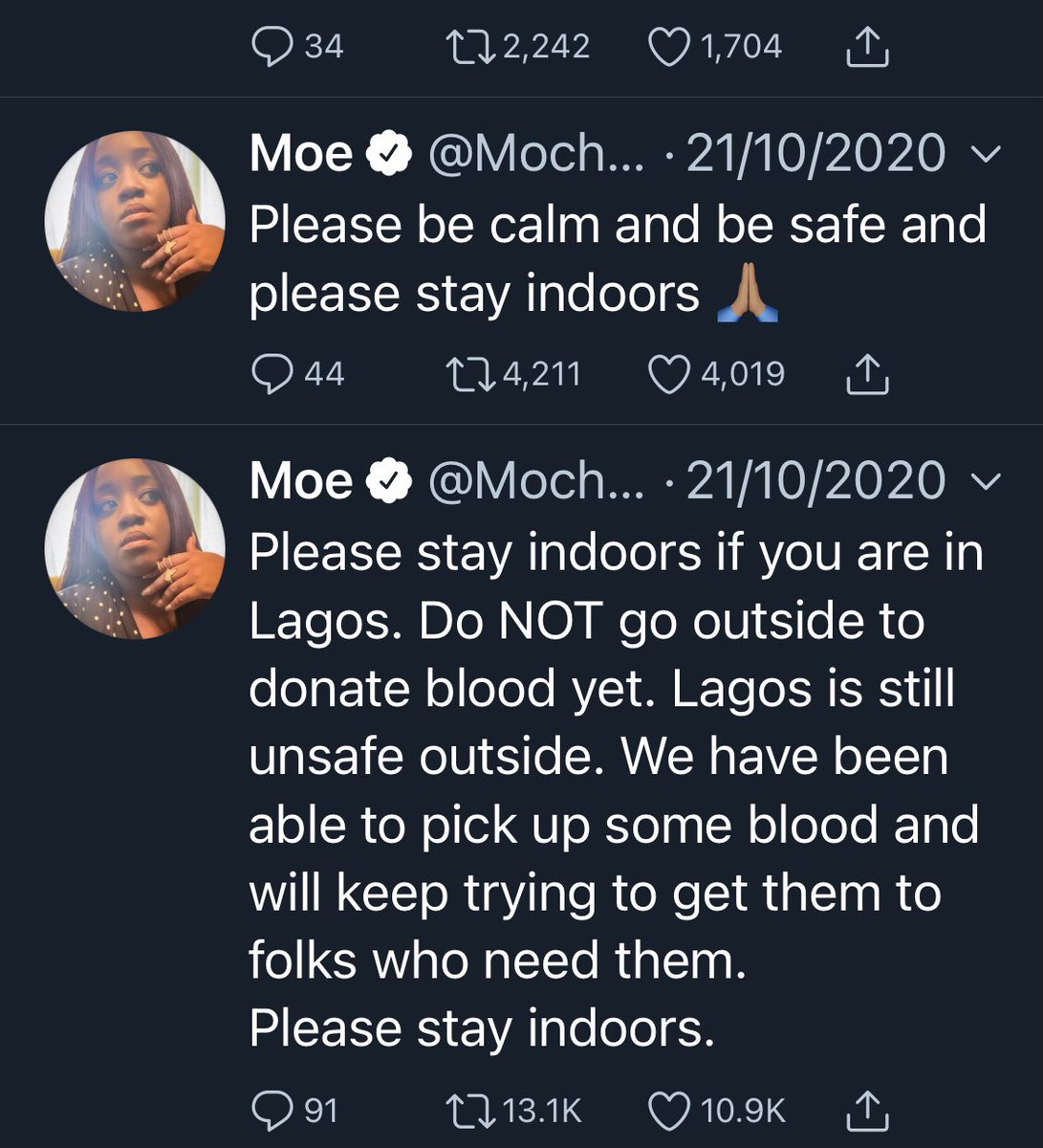 ...beyond, perhaps failing to go to the table at the point of acceptance of demands. Yet, u can’t really blame them given the huge trust deficit between us the people & governments; this govt in particular. They pulled back moment things went seriously south from early on of 20th