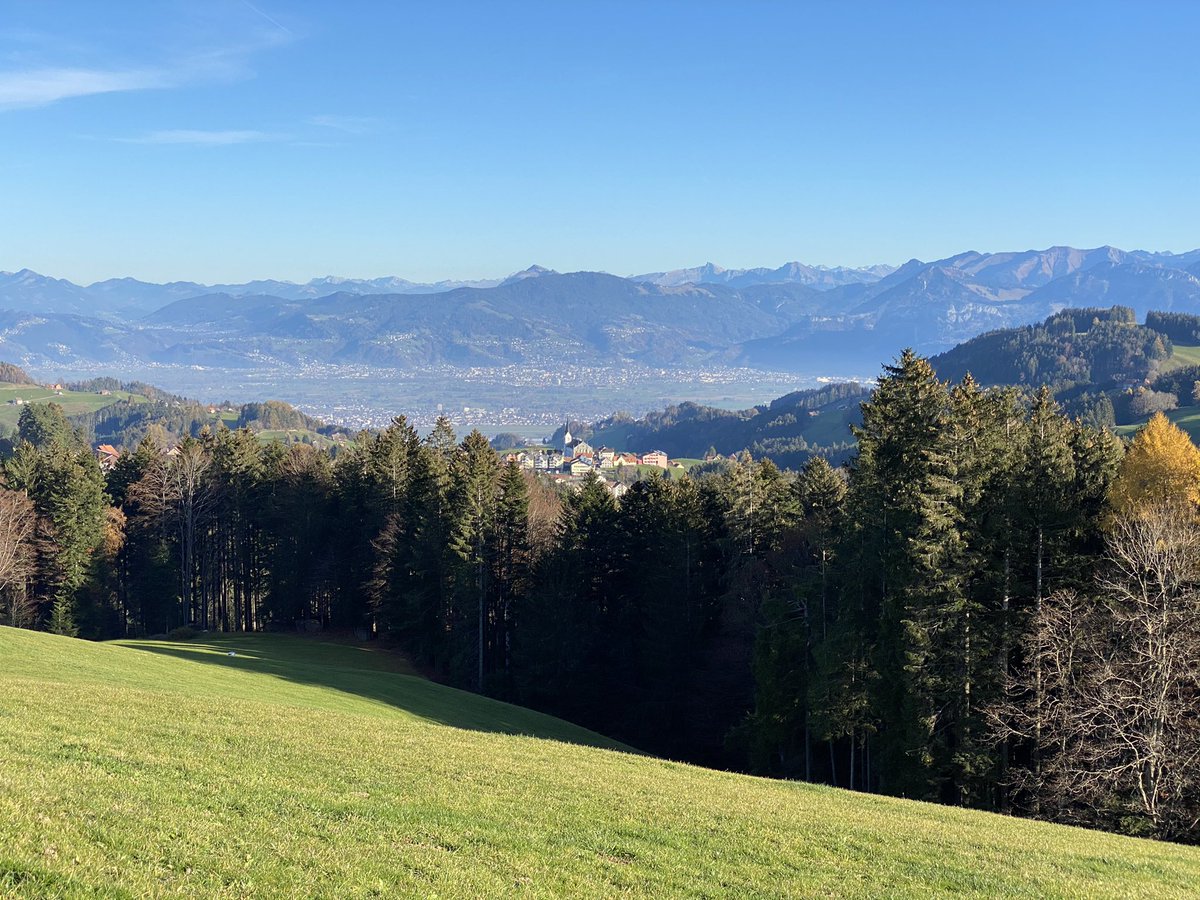 sandro_w_hess's tweet photo. Blick über #Oberegg AI nach #Lustenau & #Dornbirn im #Vorarlberg 😎👍🏻 #HappySunday https://t.co/wYFAY57oox