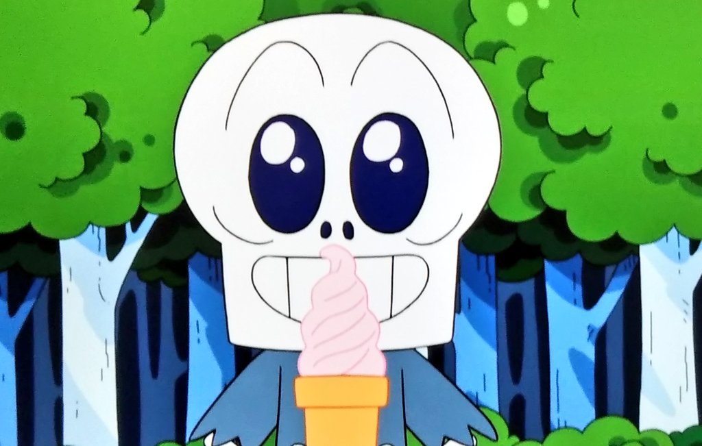 ホラーマンの話をたくさん観てました💀 ホラーマンは可愛い…