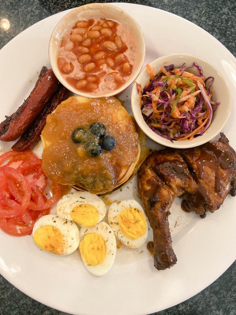 The_Cookoff's tweet image. On The Cookoff we work hard, and eat well. And Today’s #WorkHardBrunchHarder plates are in, vote for the brunch you think you deserve under this tweet;