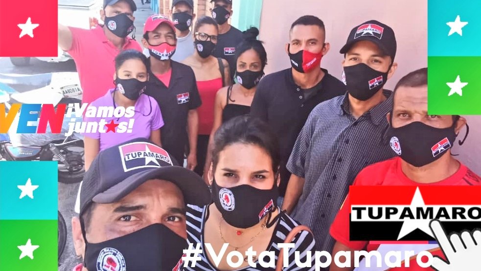 Desde <a href="/GuaricoMRT2/">X Oficial TUPAMARO GUÁRICO</a>, municipio <a href="/MrtRoscio/">Munp. Roscio MRT</a>, nuestra militancia rebelde activa desde bien temprano para orientar a nuestro pueblo y se familiaricen con las nueva máquinas de votación para este #6Dic cambiar la AN. 
Vamos #VotaTupamaro en la segunda línea del tarjetón a la izquierda.