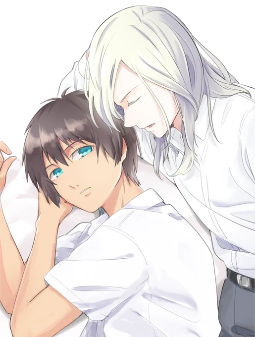 #皆さん線画と塗った後を見せてください 