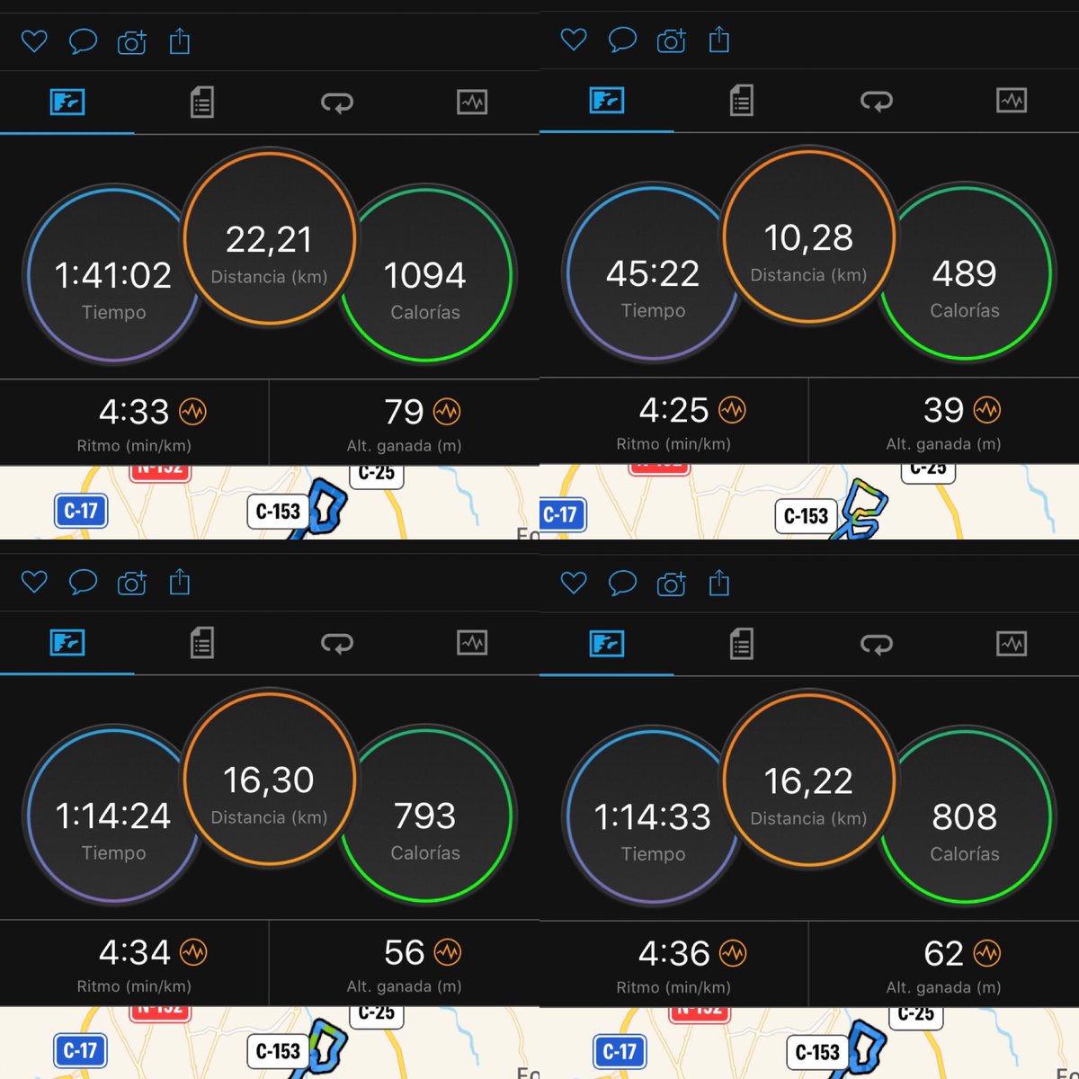 RoviraCristina's tweet photo. La magia de la #AVirtualMagicExperience de la @maratobarcelona y mi gafe con lo tecnológico.
Los primeros 22km no los conto (culpa mia por no descargar bien) pero ahora suma 54🤷🏻♀️
Dicho esto... me ha gustado🙂 pero como lo real no hay nada😉 https://t.co/ze2hDRgV2Z