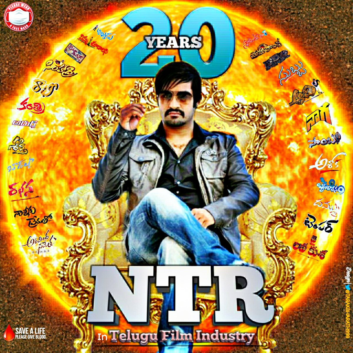 Reddyswathi5's tweet photo. Mass oora mass 🤞
#2DecadesOfNTREra https://t.co/Hmp3Y3kRn1