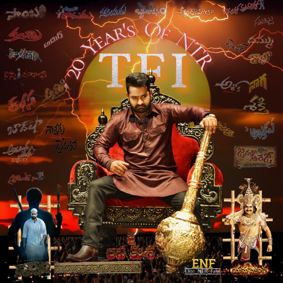 Elite_NTR_Fans's tweet photo. Here is Special design from our side Hope you guys like it 💓

Motion poster at 7:30 💥

#KomaramBheemNTR || @tarak9999 
#2DecadesOfNTREra https://t.co/PFpHkZ6a3q
