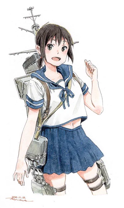 #吹雪進水日 と聞いて。 