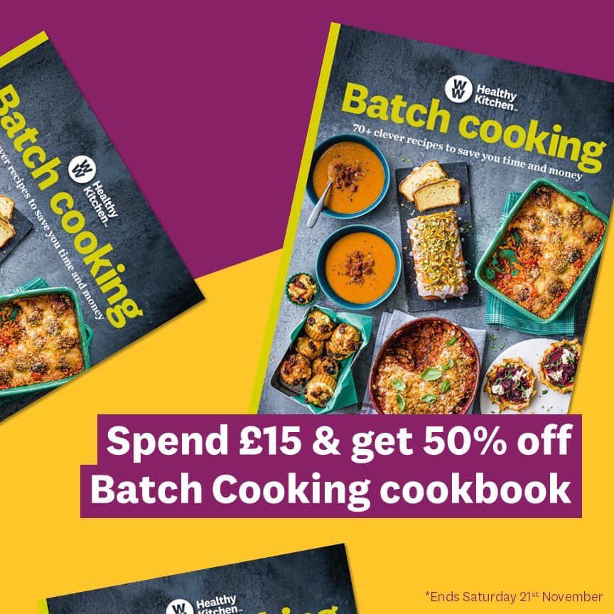 WWLindsay's tweet photo. Take the stress out of shopping for your WW favourites and head to the WW online shop! 📲

Grab a FREE egg poacher with every order plus get 50% off the Batch Cookbook when you spend £15 PLUS enter your WW Coaches code for FREE shipping and a FREE lentil curry pot meal! 🆓 https://t.co/qNgbKb8ygq
