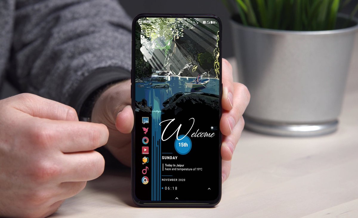theandrofreak's tweet image. Just tried something different.😄
Wallpaper by @Yordi_GArt81 
Widget #piscis by @Halleyapps 
Icons #antimo by @sikebo