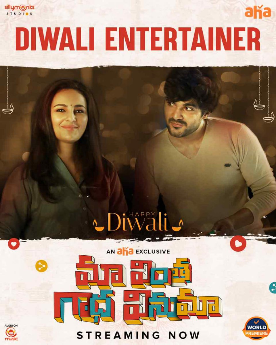 DeccanDelight's tweet photo. Holiday weekend done right! Absolutely loved @Siddu_buoy's performance in #MVGV! What a fun movie, perfect family watch on @ahavideoIN
Watch Now: https://t.co/2loSvKZqt0
@IamSeeratKapoor @adityamandala
@TanikellaBharni @kamalkamaraju @Iamkalpika @SillyMonksStd https://t.co/g0b9hguQVC