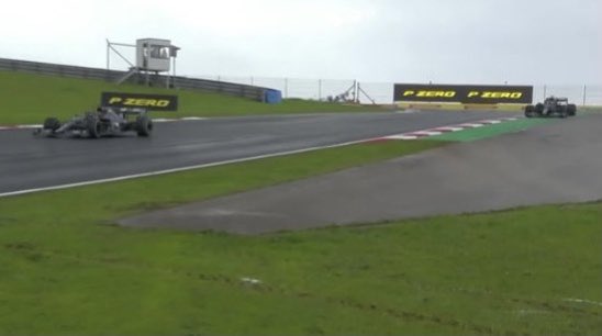Them: Lewis only wins coz his car is fastest!

Me: Yeah. Oh, by the way, here he is lapping his teammate &amp; closest title rival today - who had an identical car 👀😂