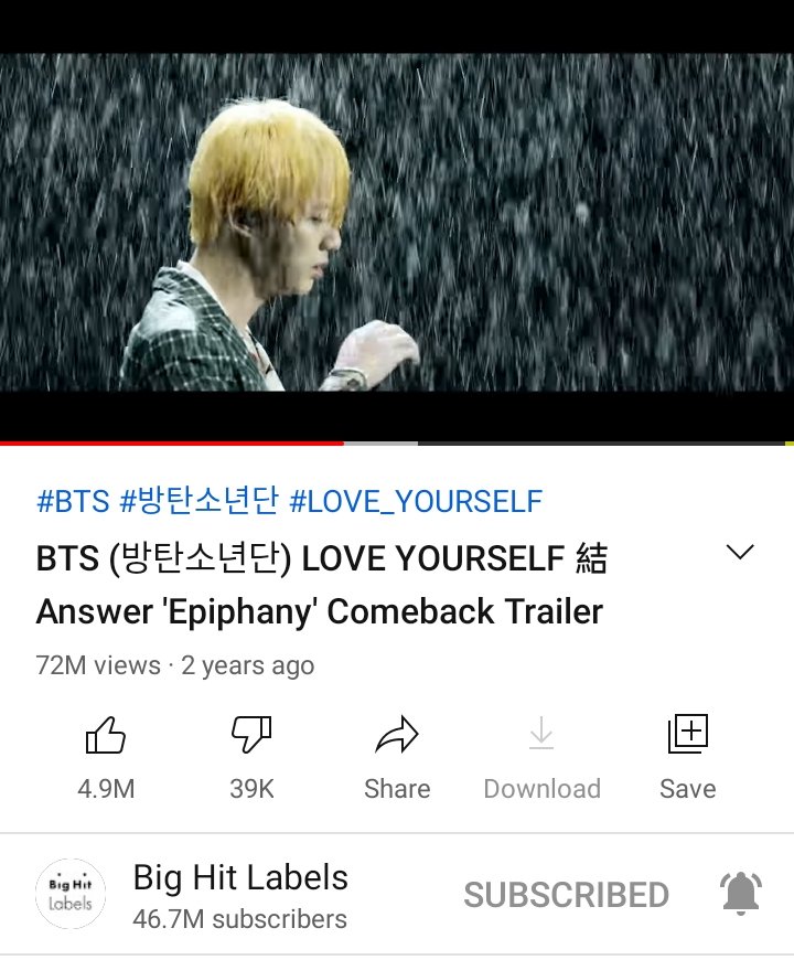 @cup_of_taekoo @Mikrokosmos1204 @JIN__kookie @Yanchi1118 @itsyoongibitchz Seokjin and epiphany are both masterpieces 💜💜 let's give them lots of love💜💜#EpiphanyTo80M
@Riya_army24 
@Leah_gyu @mygsakalam  @Jamaisvu_hoseok