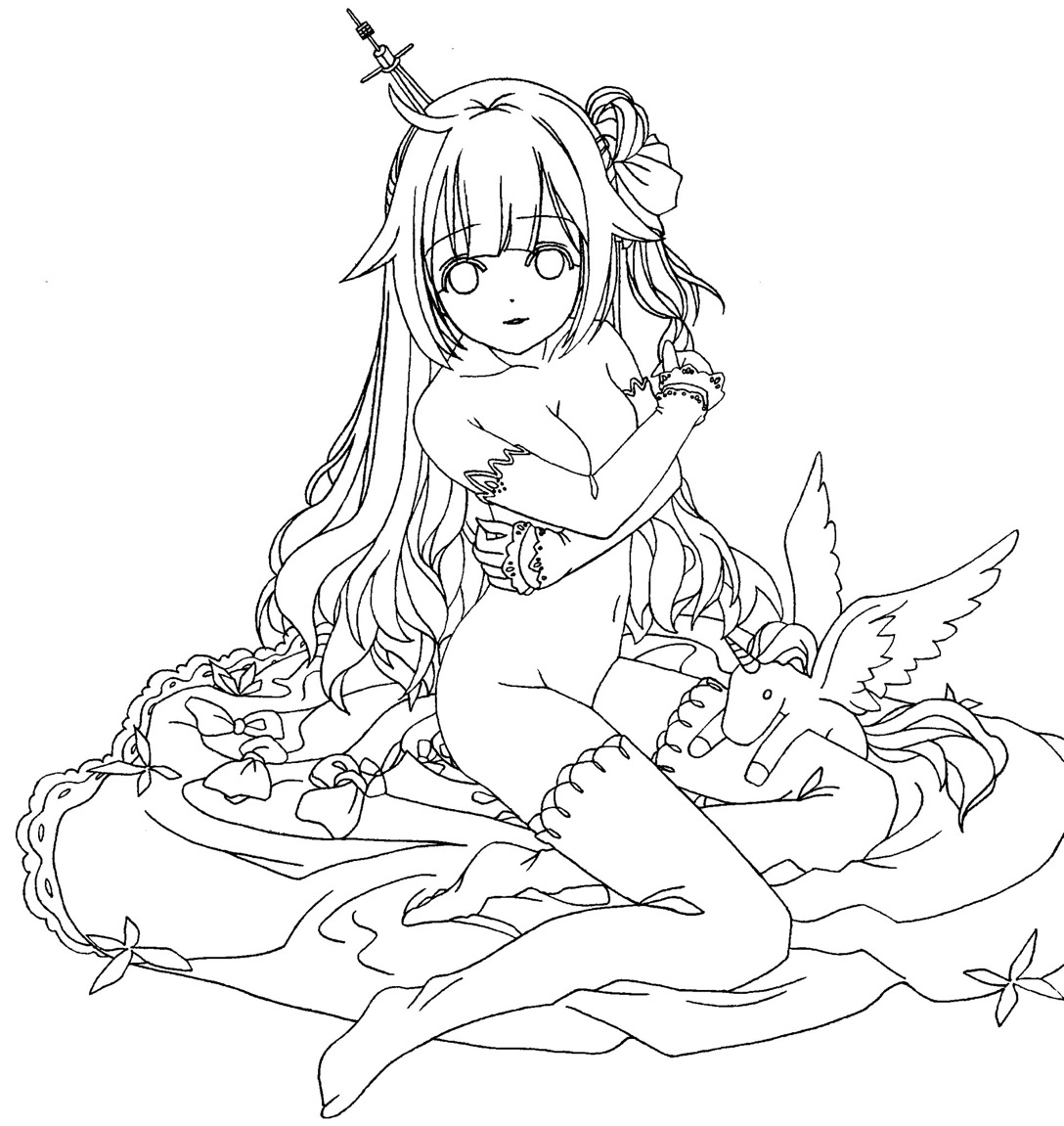 #皆さん線画と塗った後を見せてください
このタグ、何度目だろう。
取り敢えず、手描きとデジタル両方で。 
