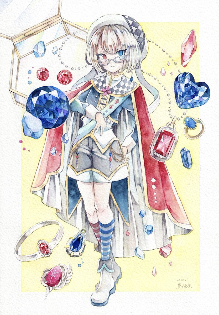 #皆さん線画と塗った後を見せてください

みる? 