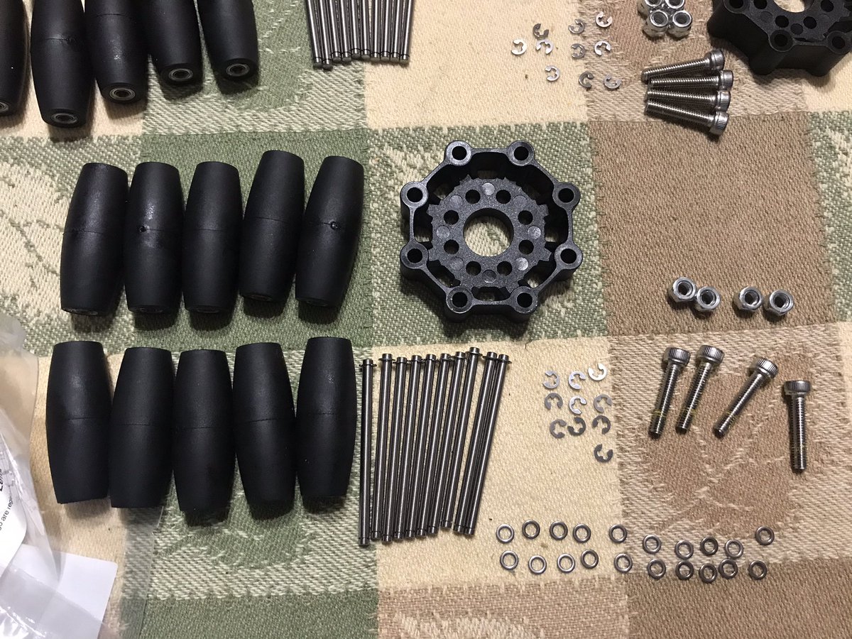 ftcteam8645's tweet photo. This transformation was not a 5 minute process, but the blue wheels are going to look great on our chassis. @FTCTeams innovate. #LetsGoBildaTogether https://t.co/71mR07Ukrt