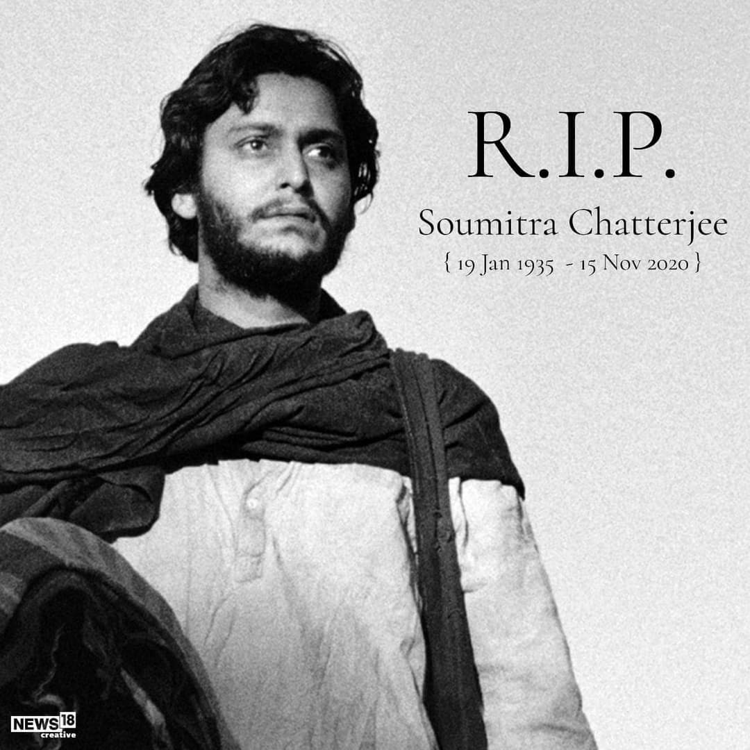 mohiuddin199192's tweet photo. #RIPSoumitraChatterjee 
#Restinpeacelegend https://t.co/BNIdj1RDhM