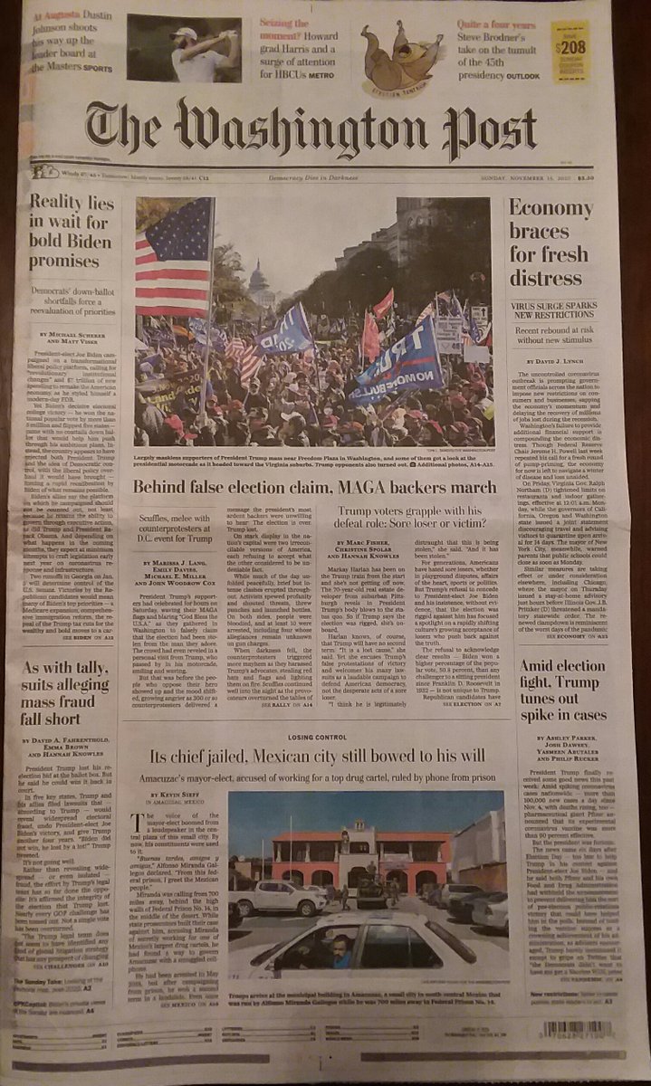  #Distraction2020  reality bites