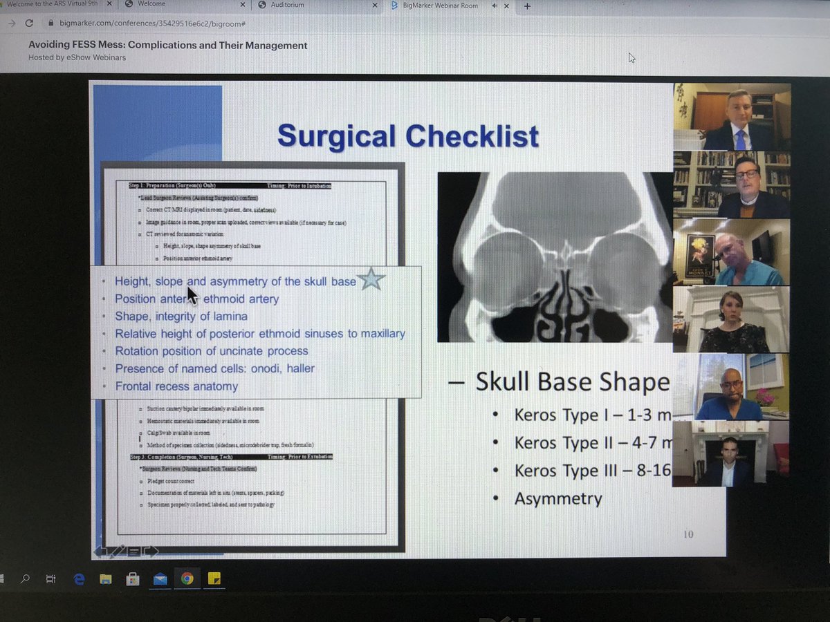 DrScottFortune's tweet photo. Favorite session from the meeting so far? #summersinus #SSS20 #summersinus20 @AmRhinoSociety https://t.co/wsdSoiu1iu