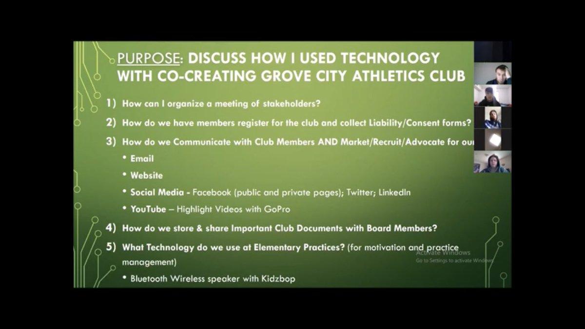 Tech4HPECoach's tweet photo. In this 1st video in a series, lead @Tech4HPECoach author @DrSethJenny presents to:
@ScottMcNamara12’s #physed students how he used #technology in creating a sports club
Part 1 - Organizing Meetings with Doodle Poll
#doodle #doodlepoll #pegeek
Video:
https://t.co/WOcBLW949g https://t.co/bKeFOBPysr
