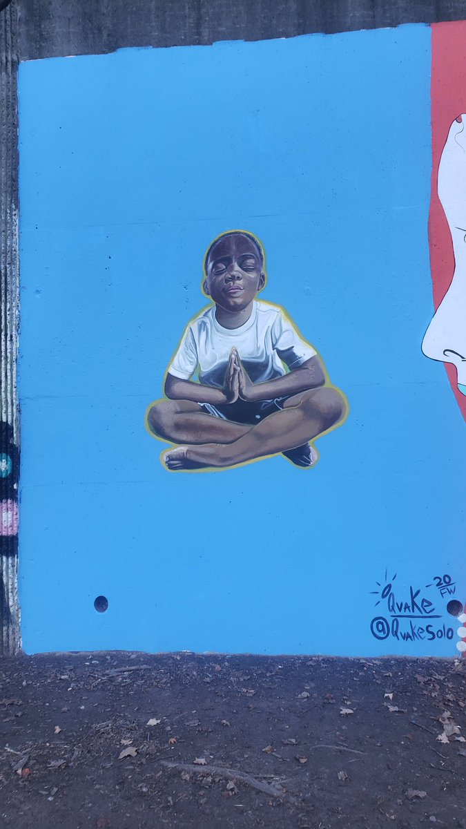 rabbijosh's tweet photo. Love my neighborhood, these are some of the new murals that have been painted in the past few weeks. 

#Cabbagetown #forwardwarrior https://t.co/t1QxTnTz4j