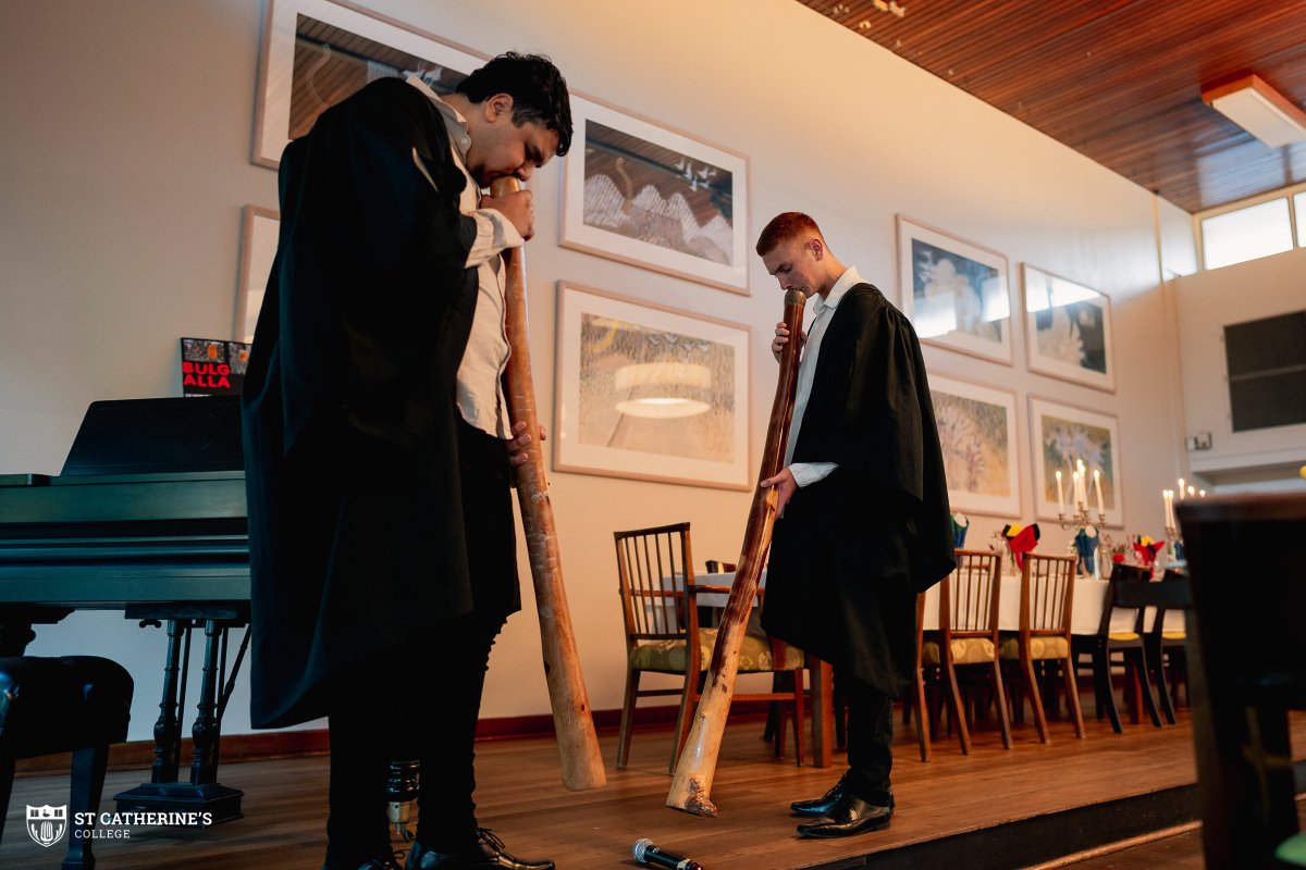 StCatherinesUWA's tweet photo. Always Was, Always Will Be. ❤️💛🖤
#tb to our last formal hall of the year, which was NAIDOC themed. 
We continue to celebrate the history, culture and achievements of Aboriginal and Torres Strait Islander peoples. Let’s continue to work together for a shared future ✨ https://t.co/FueSIMUGox