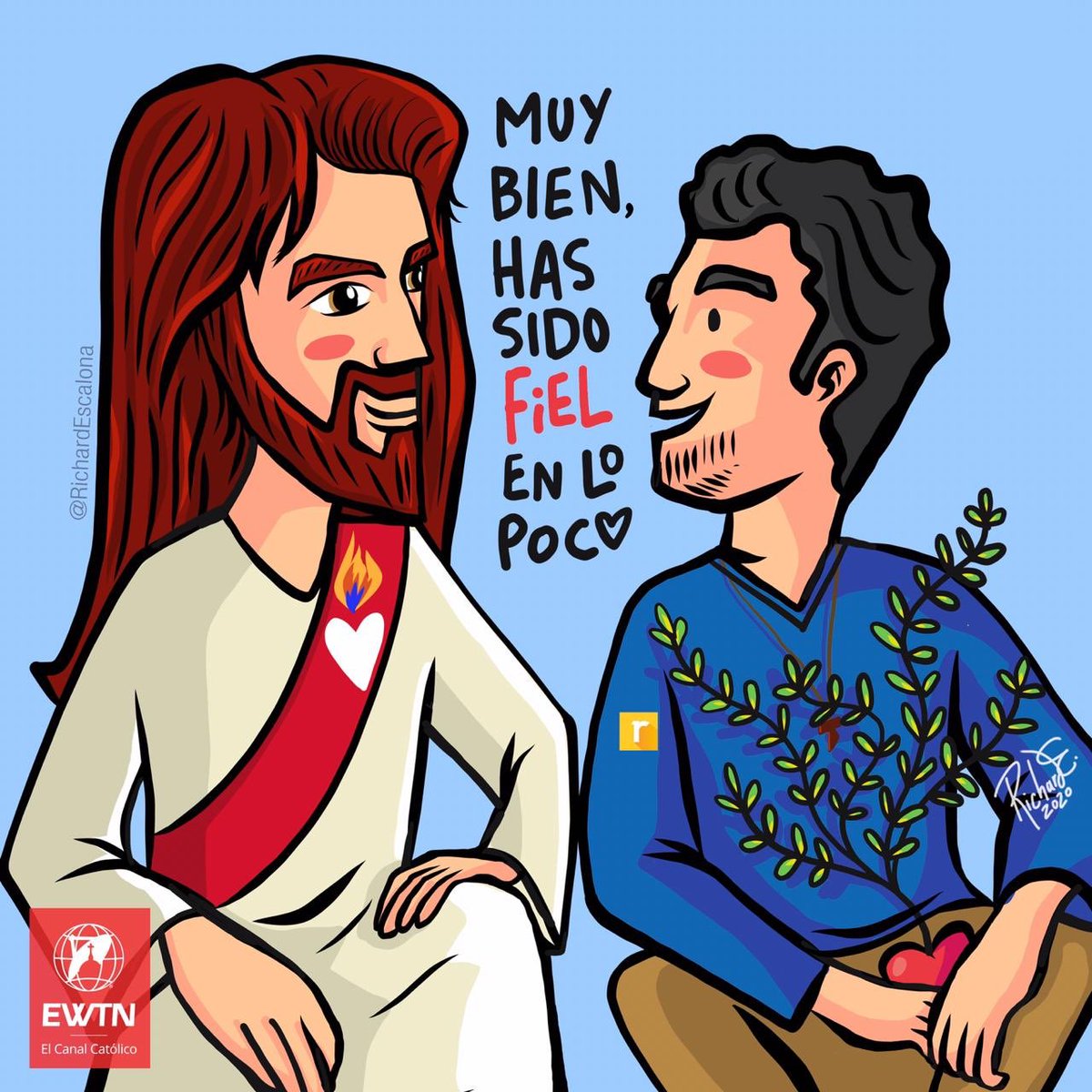 EWTN ESPAÑOL (@ewtnespanol) on Twitter photo Mateo 25,14-30 nos recuerda que los dones y talentos que tenemos, son una manera en la que Dios sigue creando y hablándonos, transformándose en creatividad para seguir impulsando esta civilización del amor. <a href="/RichEscalona/">Richard Escalona</a> Mateo 25,14-30 nos recuerda que los dones y talentos que tenemos, son una manera en la que Dios sigue creando y hablándonos, transformándose en creatividad para seguir impulsando esta civilización del amor. <a href="/RichEscalona/">Richard Escalona</a>