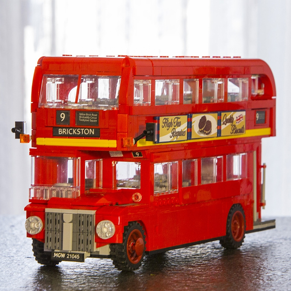 beetrootman63's tweet photo. Charming #lego double-decker London Bus https://t.co/WqntkenoBz