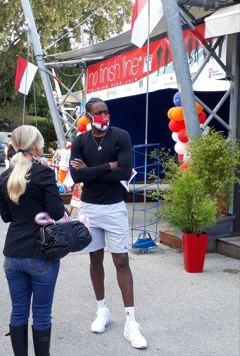 celneli74's tweet photo. Le Parrain de la @NoFinishLineMC 2020 est passé dire bonjour!! Merci @Will15Yeguete pour ta disponibilité et ton implication #RocaTeam #NFLMonaco https://t.co/KSv2wWvz3q