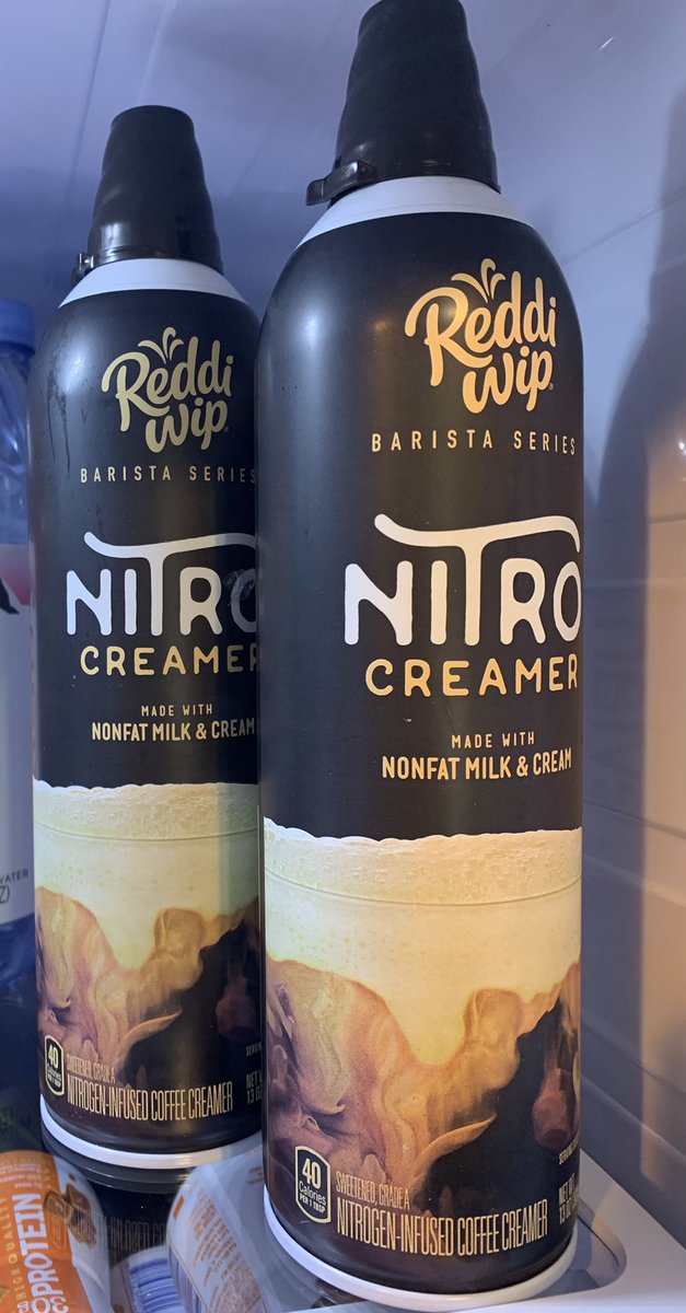 CsizDan's tweet photo. Don't buy this product. It's runny milk. I had to throw both cans away. #conagra #rediwhip #nitro https://t.co/csp9DuEzWA