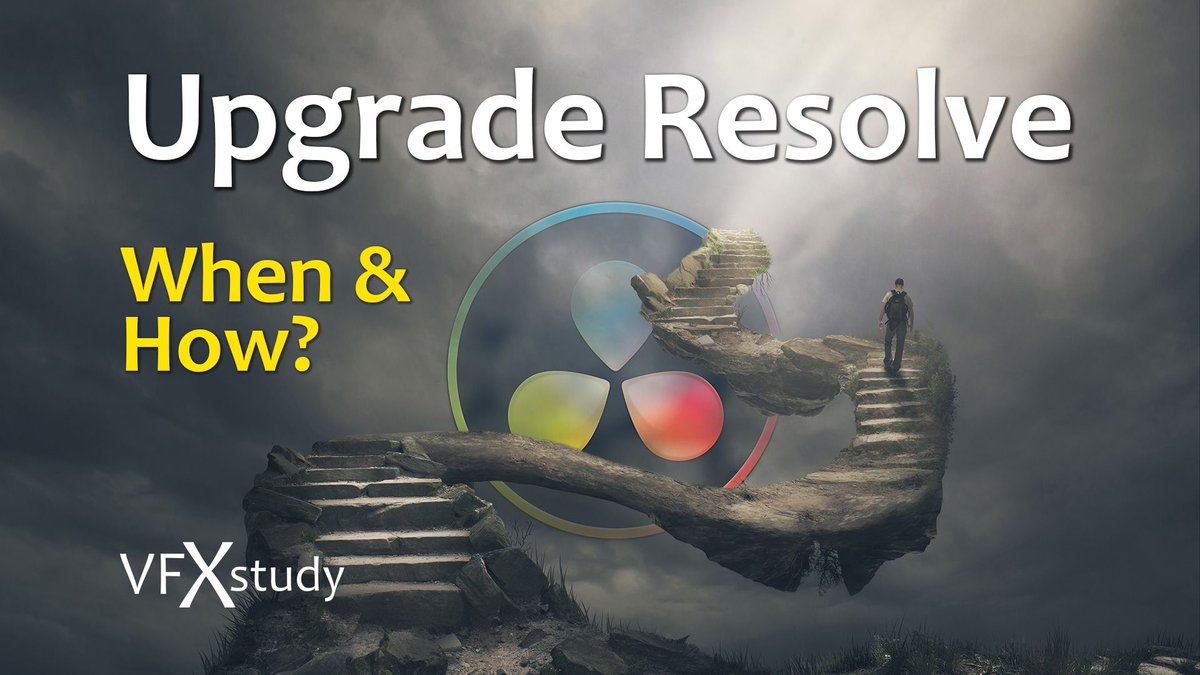 Upgrading to #davinciresolve17 Whatever you do, backup your database! For more thoughts on the topic watch this tutorial: buff.ly/35xMGfq