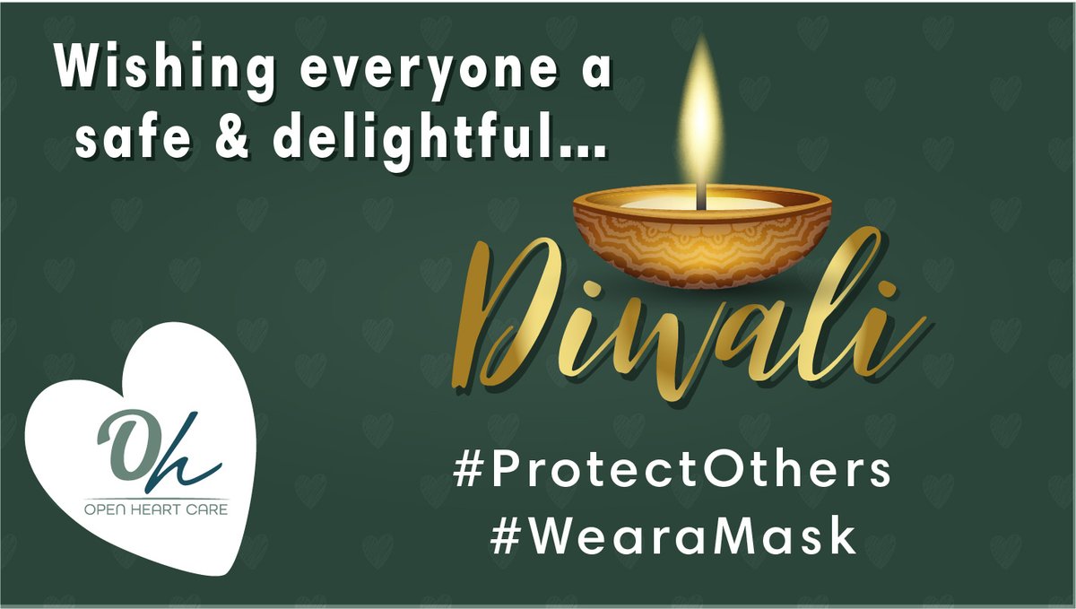 OpenHeartCare_'s tweet photo. Wishing everybody a safe &amp; delightful #Diwali2020 - enjoy your celebrations as safely as you can. There is a light emerging from the end of this dark tunnel. Together, we will get there... #Festivals #FestivalofLights https://t.co/AUUGPahYFC