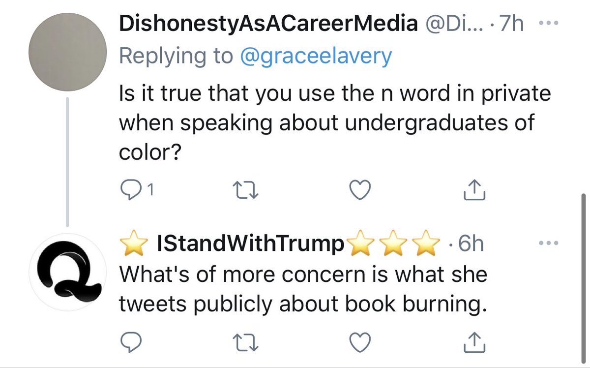 Some of the attacks took the form of disgusting and baseless insinuations from sock puppet accounts claiming to know me professionally. This is dangerous.