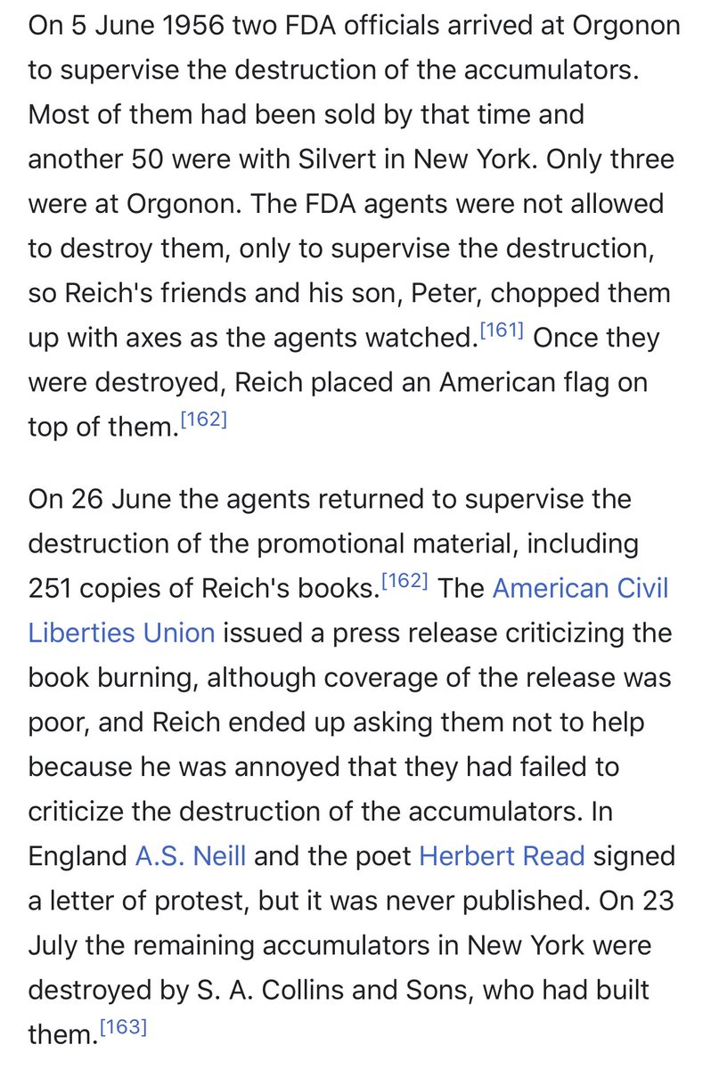 Indeed, the US govt is far more likely to destroy the books of a freak like me than they are going to say anything to contest Abigail Shrier’s inflammatory drivel. As the CIA burned the library and archive of Wilhelm Reich, the Marxist psychoanalyst and sex theorist, in 1956.