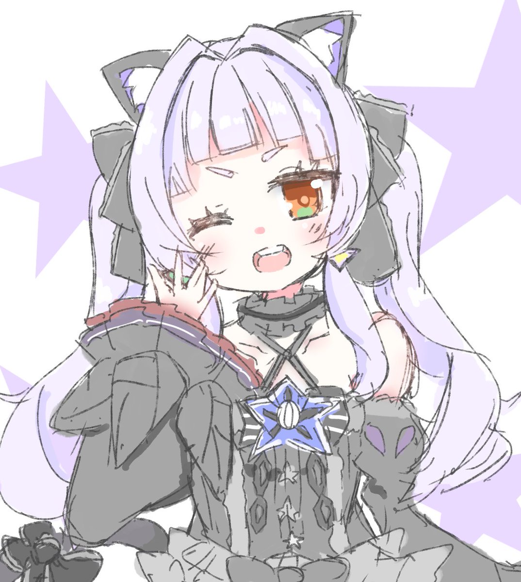 猫耳シオンちゃん可愛すぎ！ #紫咲シオン新衣装 #シオンの書物