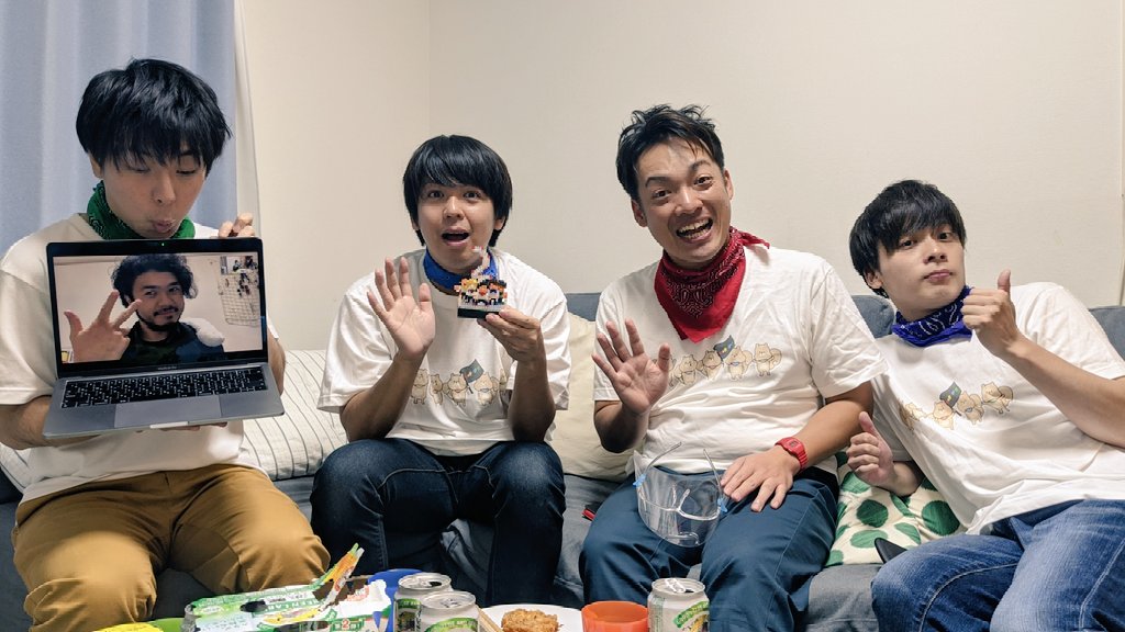 y_five5's tweet photo. 【Ｙ☆FIVE二周年記念パーティー配信✨🌈】
配信内容が活動祝勝ではなく活動縮小となり色々変わりますがこれからもＹ☆FIVEよろしくお願いします✨‼🌈🥰日曜日配信は毎回ございますので個人活動も変わらず応援よろしくお願いします✨‼せーの！わーいふぁーい✨✋🤩✋ https://t.co/NO3VvuqDPL