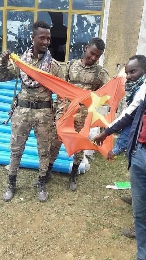 DahlaKib's tweet photo. #EriTv didn't give a single coverage what the terrorist TPLF thugs did to #Eritrea yesterday. Eritrea will never drag to #OperationGameOver that fully under control of the Federal Government of #Ethiopia. ኣይሰማም ብለናል። #TPLFmustGo https://t.co/A3YLrVcFfW