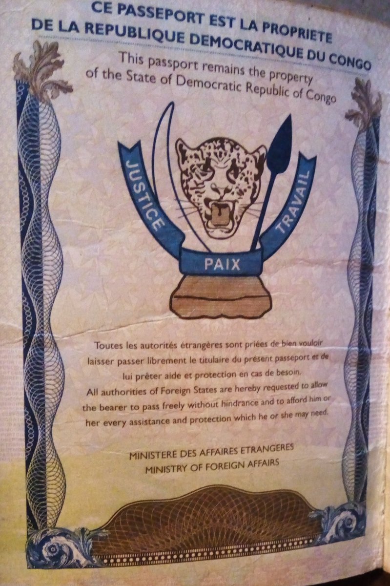 Mbulayi650's tweet photo. Le passeport congolais à 99$ équivalent en franc congolais pour les résidents en Rdc, 100$ pour ceux qui sont à l'extérieur du pays. https://t.co/nB5FUQllxq