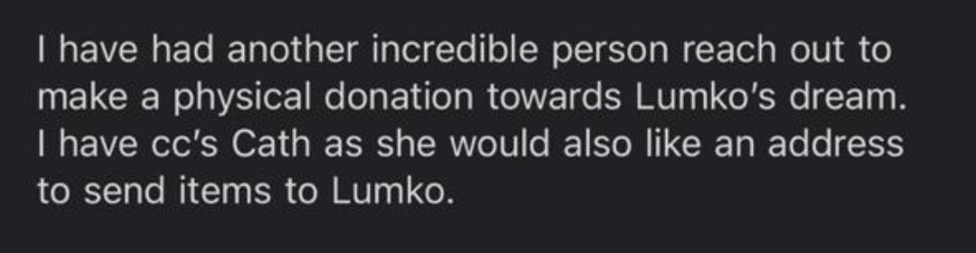 Donations came pouring in, here's is a few things that he also received except for the drums...